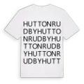 Hutton Rudby ordlek t-shirt