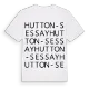 Hutton-Sessay ordlek t-shirt