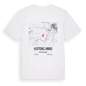 Huttons Ambo karta t-shirt – ekologisk bomull t-shirt från Pinshirt