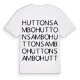Huttons Ambo ordlek t-shirt