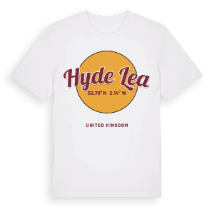 Hyde Lea cirkel t-shirt – ekologisk bomull t-shirt från Pinshirt