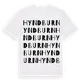 Hyndburn ordlek t-shirt