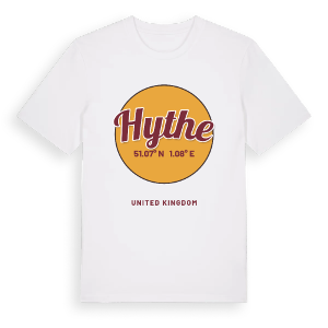 Hythe cirkel t-shirt – ekologisk bomull t-shirt från Pinshirt