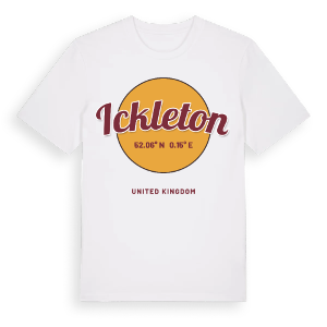 Ickleton cirkel t-shirt – ekologisk bomull t-shirt från Pinshirt