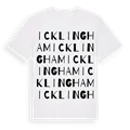 Icklingham ordlek t-shirt