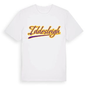 Iddesleigh baseball t-shirt – ekologisk bomull t-shirt från Pinshirt