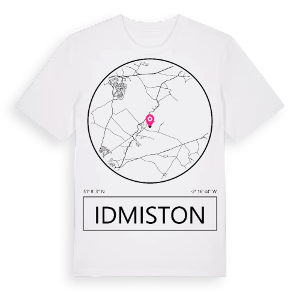 Idmiston t-shirt – ekologisk bomull t-shirt från Pinshirt