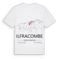 Ilfracombe karta t-shirt
