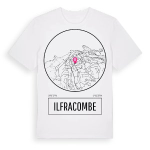 Ilfracombe t-shirt – ekologisk bomull t-shirt från Pinshirt