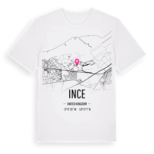 Ince karta t-shirt – ekologisk bomull t-shirt från Pinshirt
