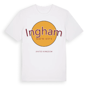 Ingham cirkel t-shirt – ekologisk bomull t-shirt från Pinshirt