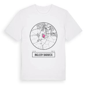 Ingleby Barwick t-shirt – ekologisk bomull t-shirt från Pinshirt