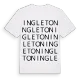Ingleton ordlek t-shirt