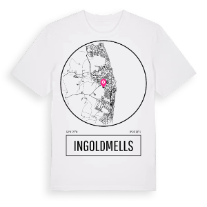 Ingoldmells t-shirt – ekologisk bomull t-shirt från Pinshirt