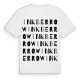 Inkberrow ordlek t-shirt