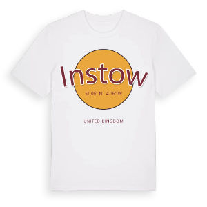 Instow cirkel t-shirt – ekologisk bomull t-shirt från Pinshirt