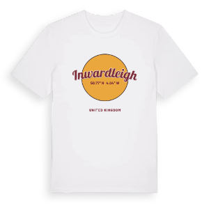 Inwardleigh cirkel t-shirt – ekologisk bomull t-shirt från Pinshirt