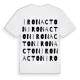 Iron Acton ordlek t-shirt