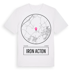 Iron Acton t-shirt – ekologisk bomull t-shirt från Pinshirt