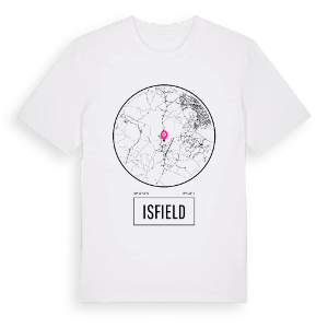 Isfield t-shirt – ekologisk bomull t-shirt från Pinshirt