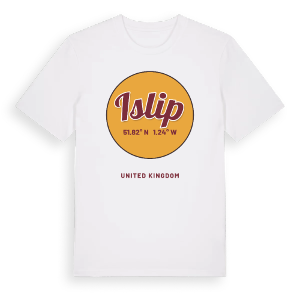 Islip cirkel t-shirt – ekologisk bomull t-shirt från Pinshirt