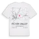 Itchen Valley karta t-shirt