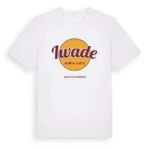 Iwade cirkel t-shirt – ekologisk bomull t-shirt från Pinshirt