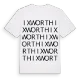 Ixworth ordlek t-shirt