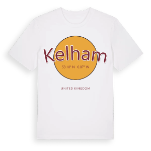 Kelham cirkel t-shirt – ekologisk bomull t-shirt från Pinshirt