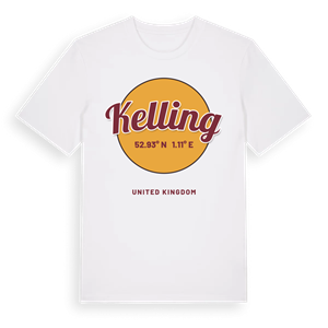 Kelling cirkel t-shirt – ekologisk bomull t-shirt från Pinshirt