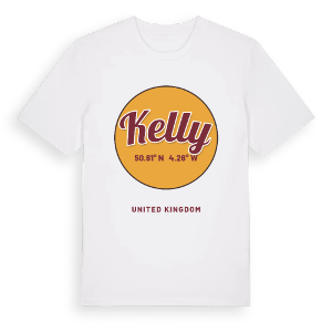 Kelly cirkel t-shirt – ekologisk bomull t-shirt från Pinshirt