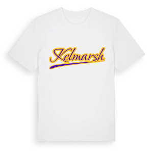 Kelmarsh baseball t-shirt – ekologisk bomull t-shirt från Pinshirt