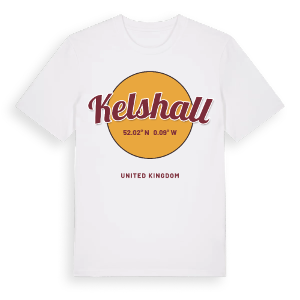 Kelshall cirkel t-shirt – ekologisk bomull t-shirt från Pinshirt