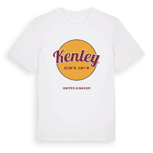 Kenley cirkel t-shirt – ekologisk bomull t-shirt från Pinshirt