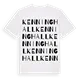 Kenninghall ordlek t-shirt