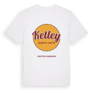 Ketley cirkel t-shirt – ekologisk bomull t-shirt från Pinshirt