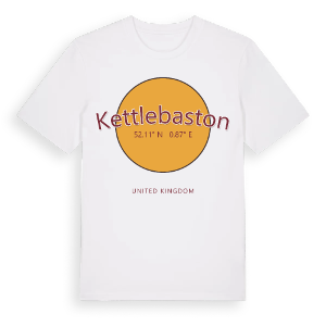 Kettlebaston cirkel t-shirt – ekologisk bomull t-shirt från Pinshirt