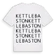 Kettlebaston ordlek t-shirt