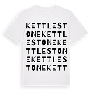 Kettlestone ordlek t-shirt – ekologisk bomull t-shirt från Pinshirt