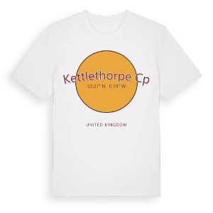 Kettlethorpe CP cirkel t-shirt – ekologisk bomull t-shirt från Pinshirt