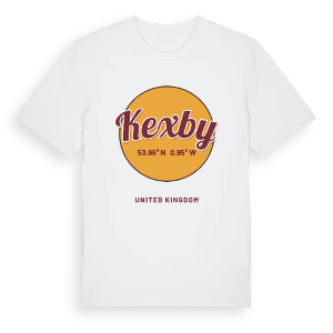 Kexby cirkel t-shirt – ekologisk bomull t-shirt från Pinshirt