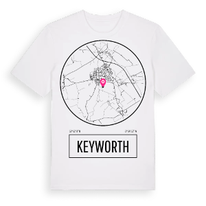 Keyworth t-shirt – ekologisk bomull t-shirt från Pinshirt