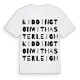 Kiddington with Asterleigh ordlek t-shirt
