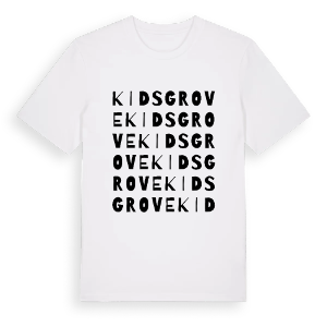 Kidsgrove ordlek t-shirt – ekologisk bomull t-shirt från Pinshirt