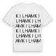 Kilham ordlek t-shirt