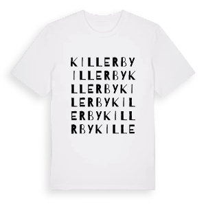 Killerby ordlek t-shirt – ekologisk bomull t-shirt från Pinshirt