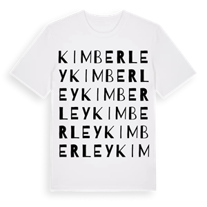 Kimberley ordlek t-shirt – ekologisk bomull t-shirt från Pinshirt