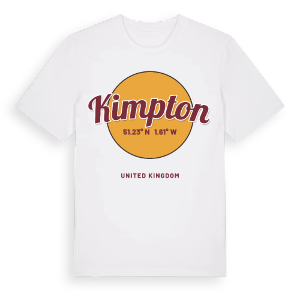 Kimpton cirkel t-shirt – ekologisk bomull t-shirt från Pinshirt