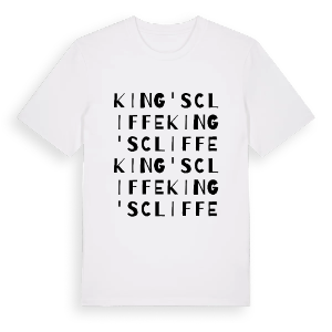 King's Cliffe ordlek t-shirt – ekologisk bomull t-shirt från Pinshirt