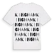 Kingham ordlek t-shirt